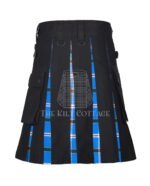 Oklohama Tartan Hybrid Kilt