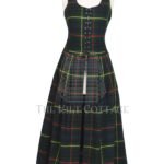 1800s Leslie Green Ancient Tartan Women’s Dress