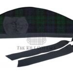 Black Watch Tartan Glengarry Cap