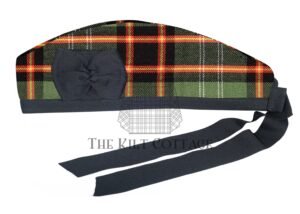 Bomb Squard Tartan Glengarry Cap
