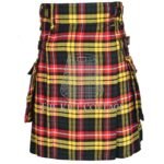 Buchanan Modern Tartan Utility Kilt