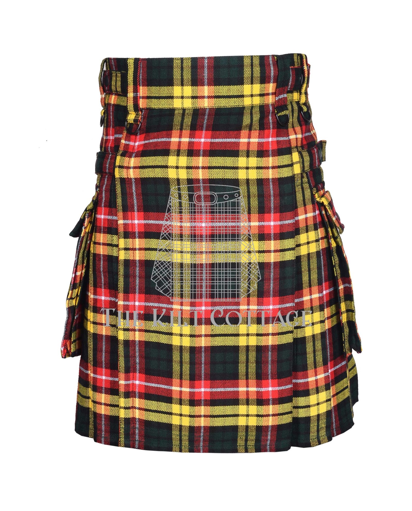 Buchanan Modern Tartan Utility Kilt