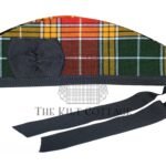 Buchanan Muted Tartan Glengarry Cap