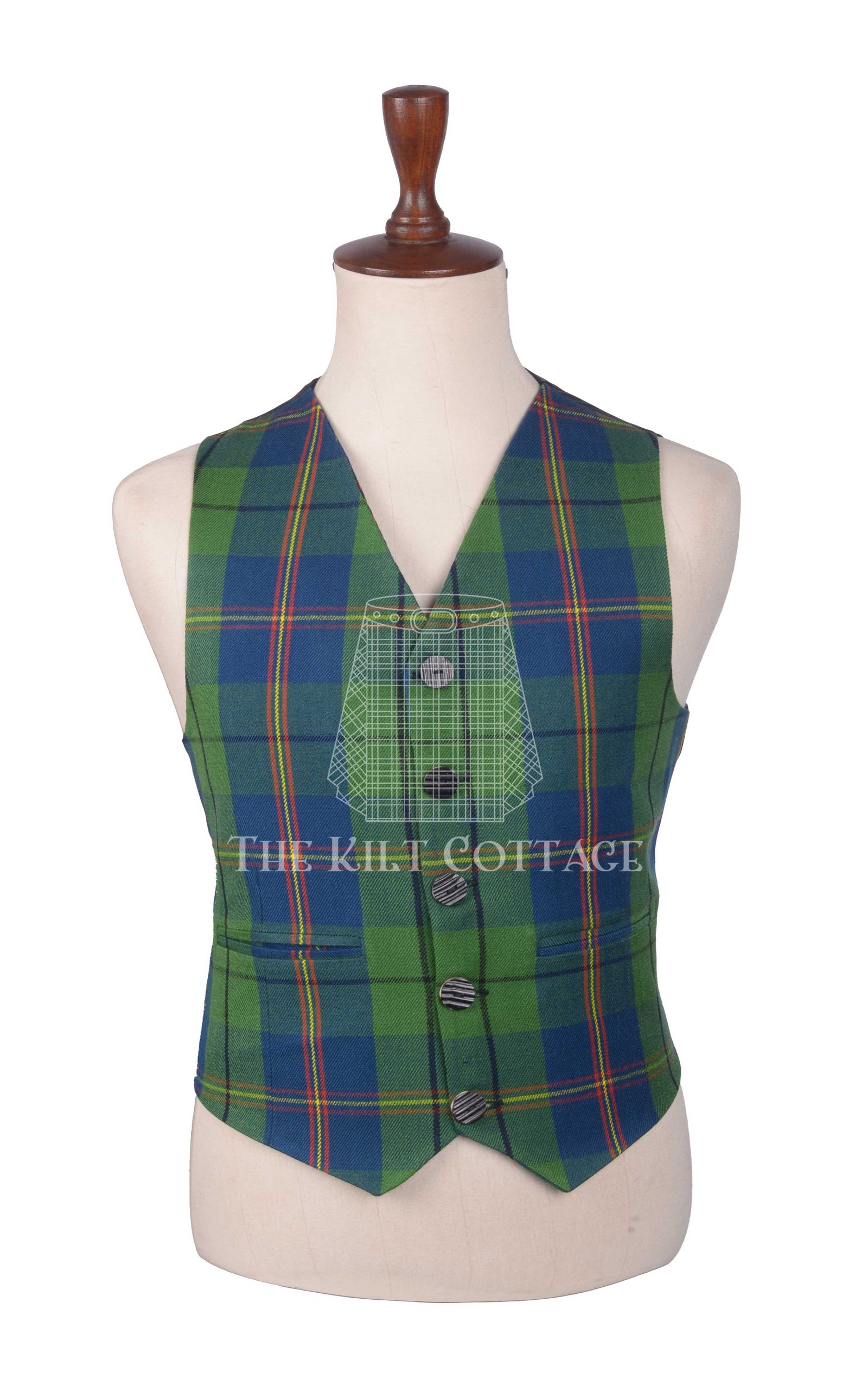 Carmichael Tartan Argyll Jacket and Waistcoat (4)