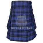 Clergy Modern Tartan Utility Kilt