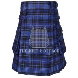 Clergy Modern Tartan Utility Kilt