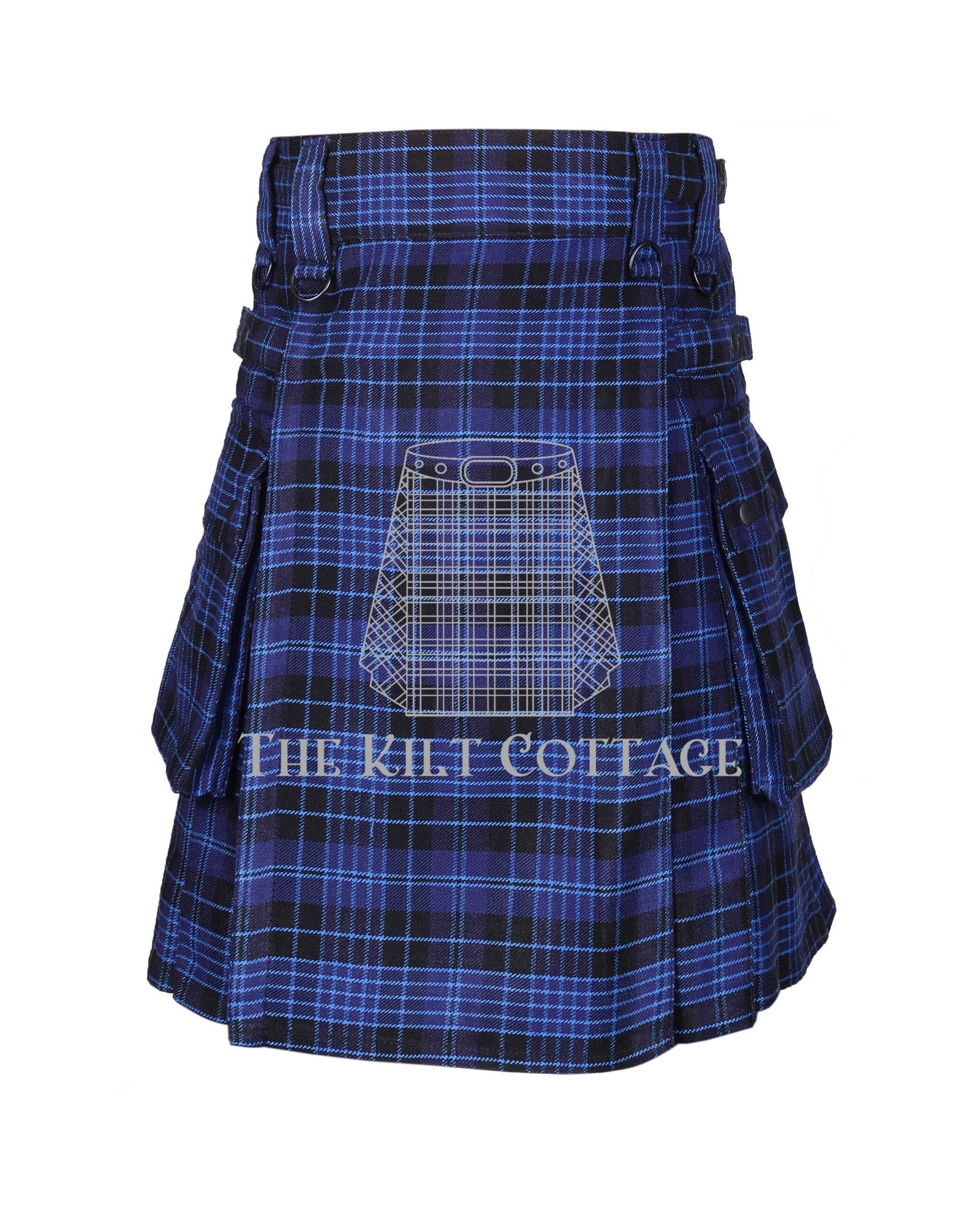 Clergy Modern Tartan Utility Kilt
