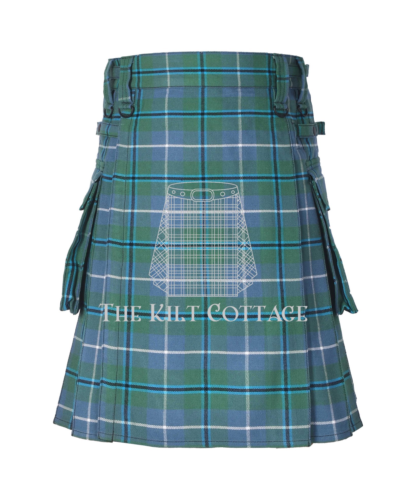 Douglas Ancient Tartan Utility Kilt Douglas Ancient Tartan Utility Kilt