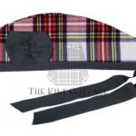 Dress Stewart Tartan Glengarry Cap