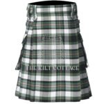Drummond of Perth Dress Green Tartan Utility Kilt
