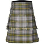 Gordon Weathered Ancient Tartan Utility Kilt