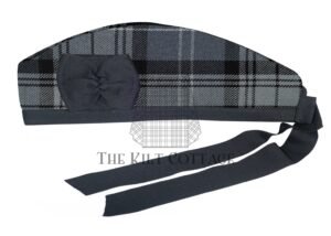 Hemilton Grey Tartan Glengarry Cap