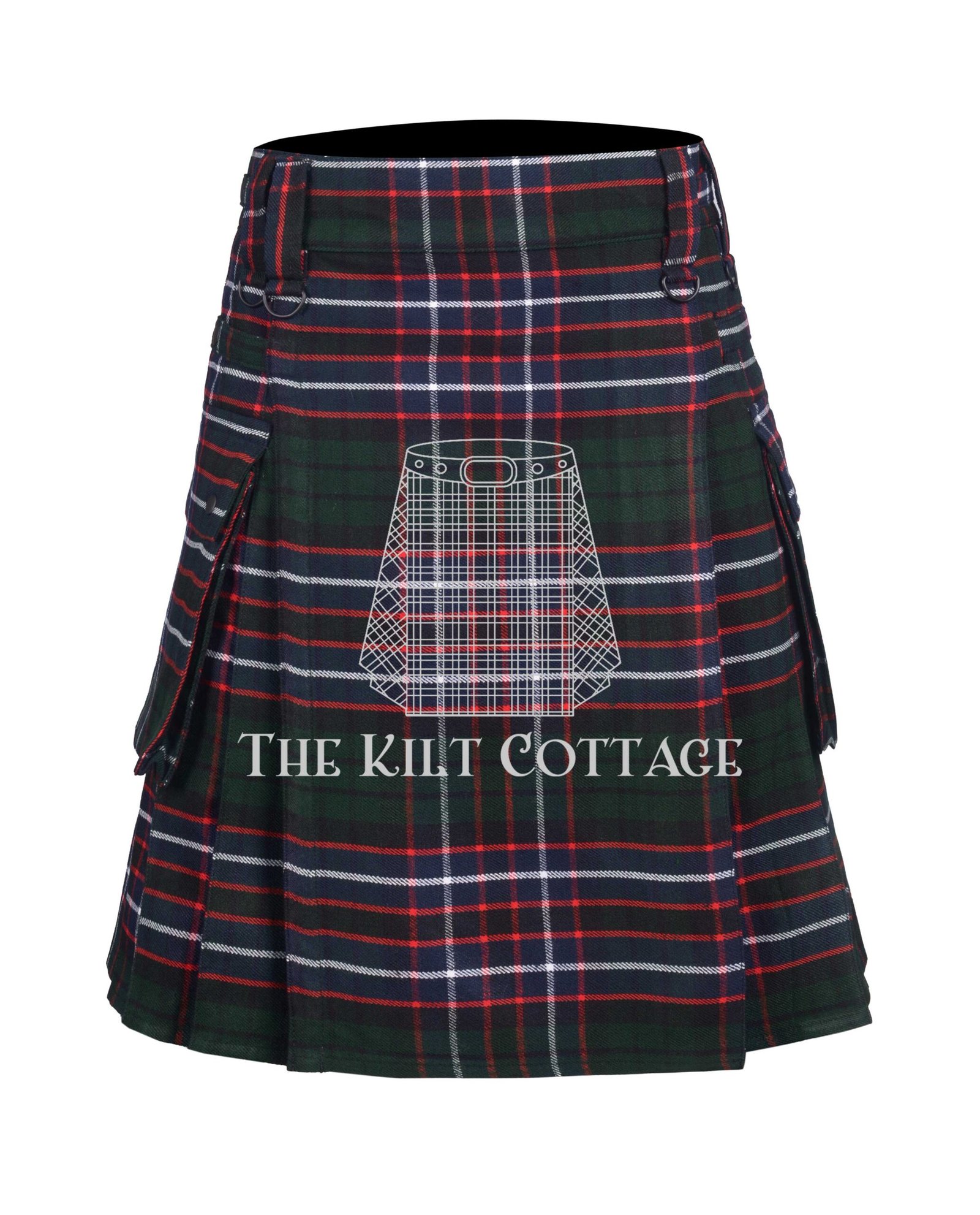Hunter Modern Tartan Utility Kilt