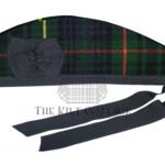 Hunting Stewart Tartan Glengarry Cap