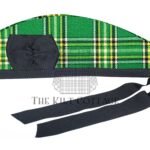 Irish Tartan Glengarry Cap