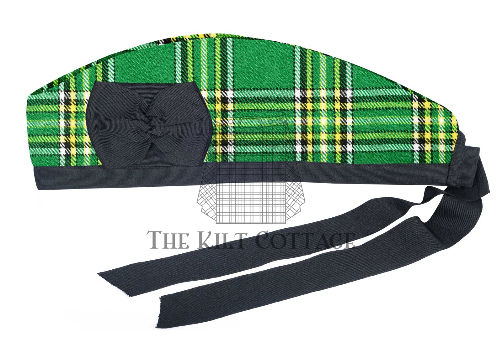 Irish Tartan Glengarry Cap Irish Tartan Glengarry Cap