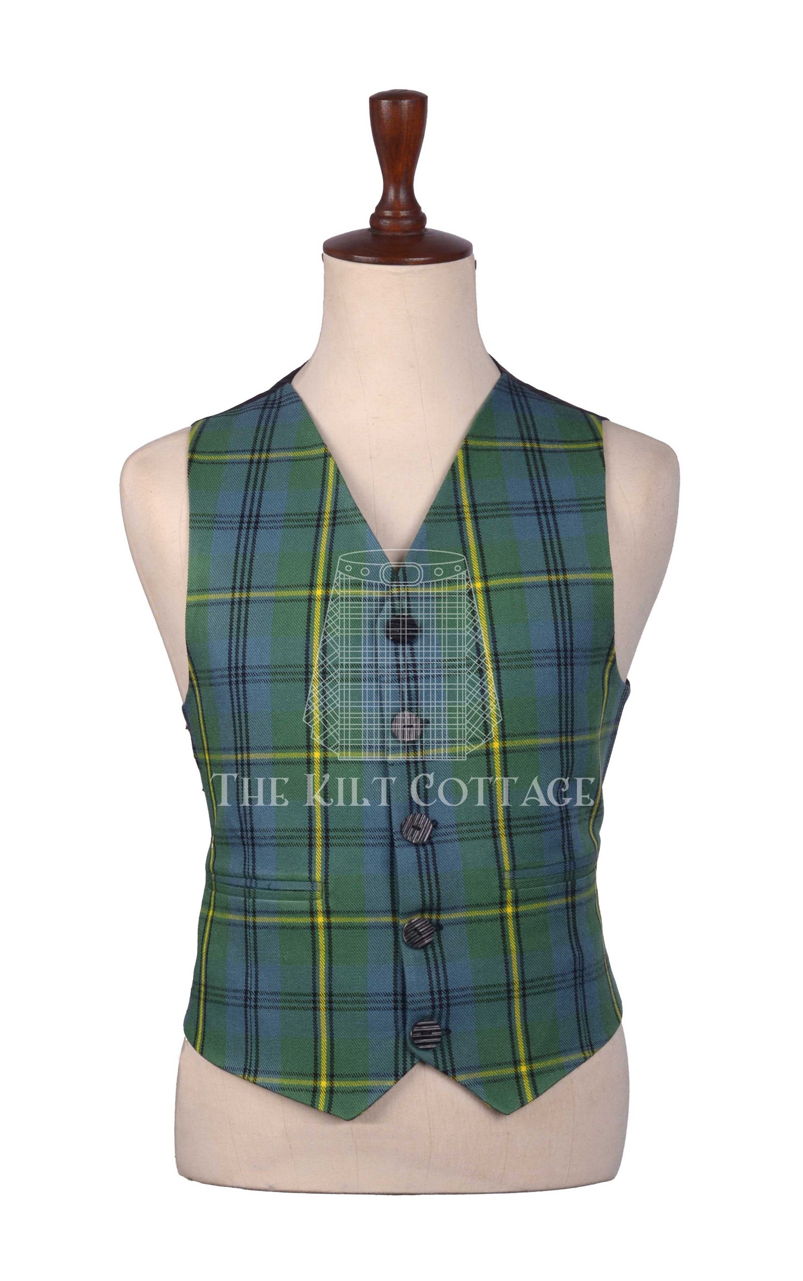 Johnston Ancient Tartan Argyll Jacket and Waistcoat (1)