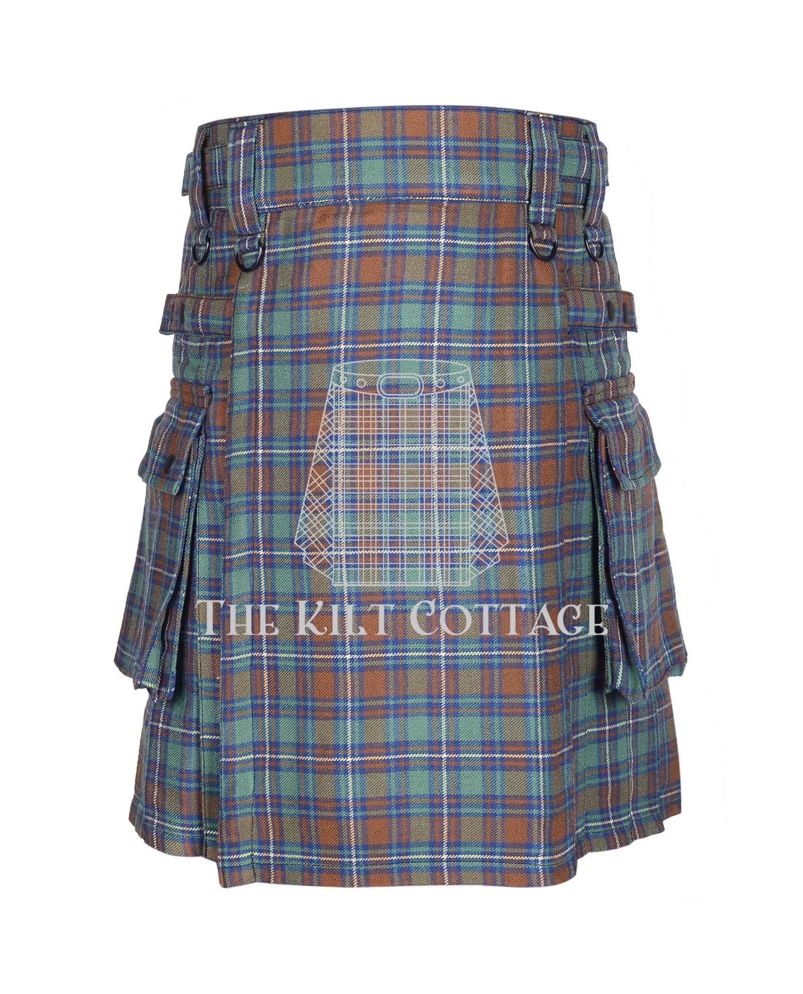 Kerry Tartan Utility Kilt