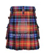 LGBTQ Pride Tartan Utility Kilt