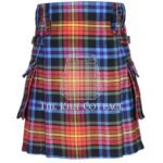 LGBTQ Pride Tartan Utility Kilt