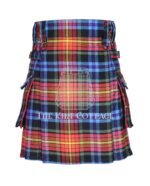 LGBTQ Pride Tartan Utility Kilt