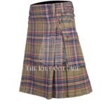 Macfarlane Hunting Ancient Weathered Tartan Utility Kilt