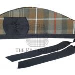 Mackenzie Weathered Tartan Glengarry Cap