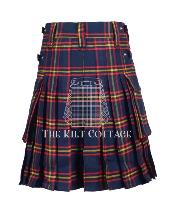 Maclain of Lochbui Modern Tartan Utility Kilt