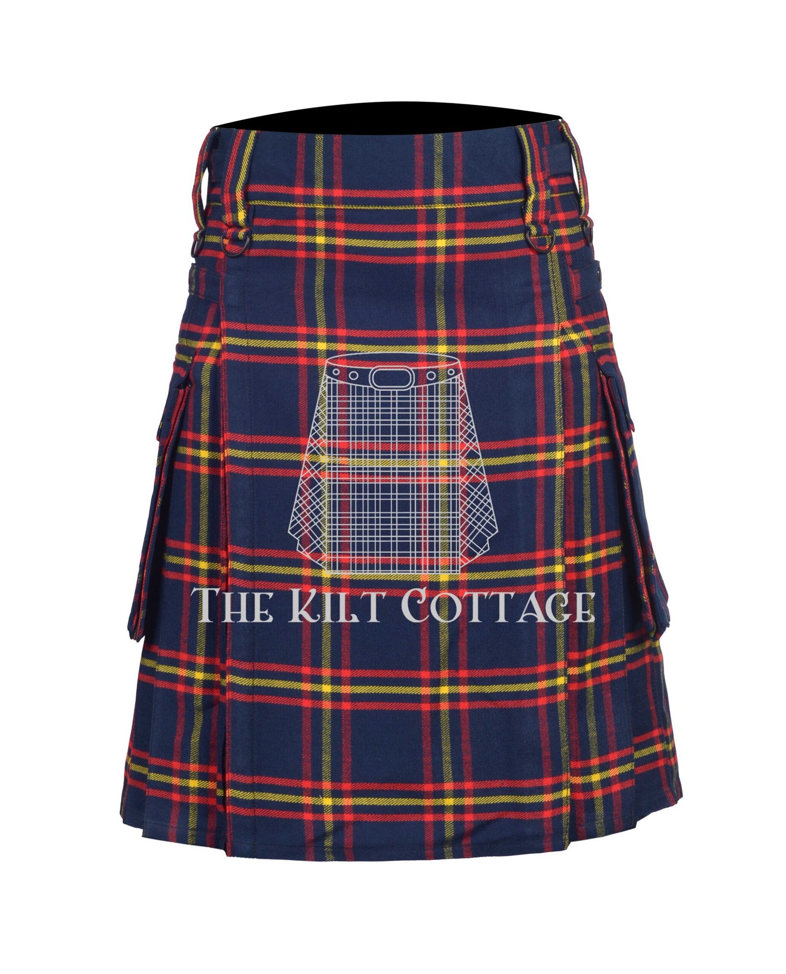 Maclain of Lochbui Modern Tartan Utility Kilt