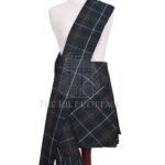 Macleod of Harris Tartan Skirt and Sash For Women