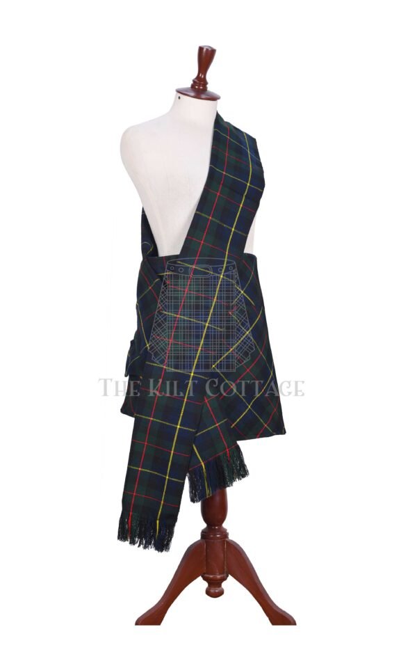Macleod of Harris Tartan Skirt and Sash For Women