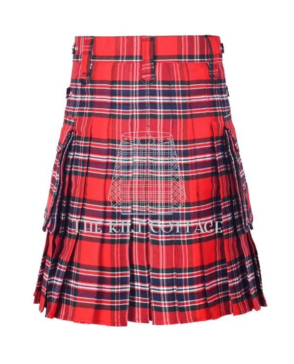 Macrae Red Tartan Utility Kilt