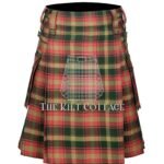 Maple Leaf Tartan Utility Kilt
