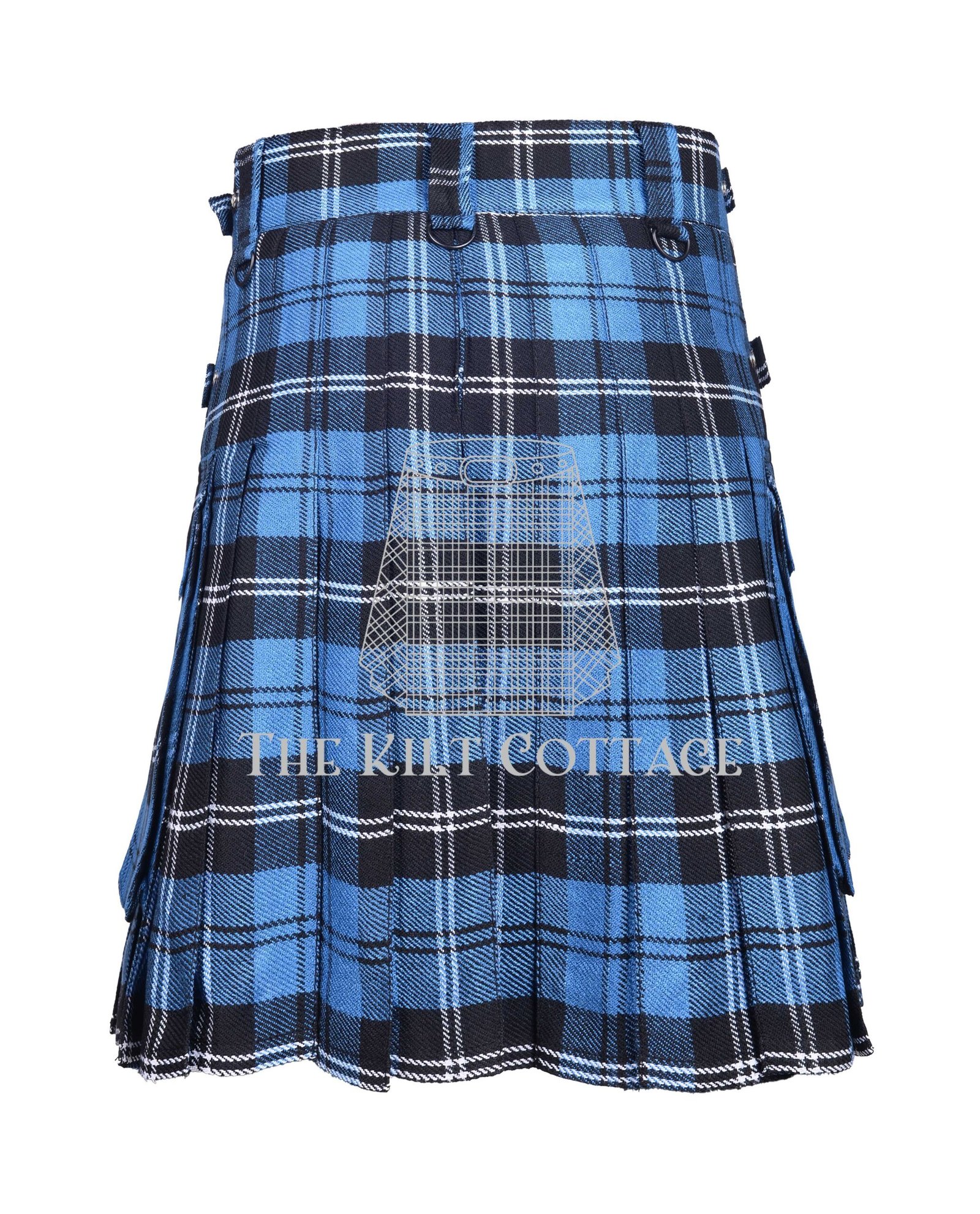 Ramsay Blue Ancient Tartan Utility Kilt