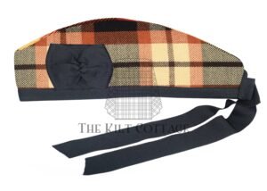 Rose Ancient Tartan Glengarry Cap