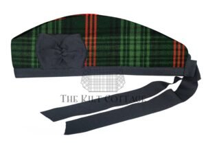 Ross Hunting Modern Tartan Glengarry Cap
