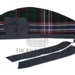 Scottish National Tartan Glengarry Cap