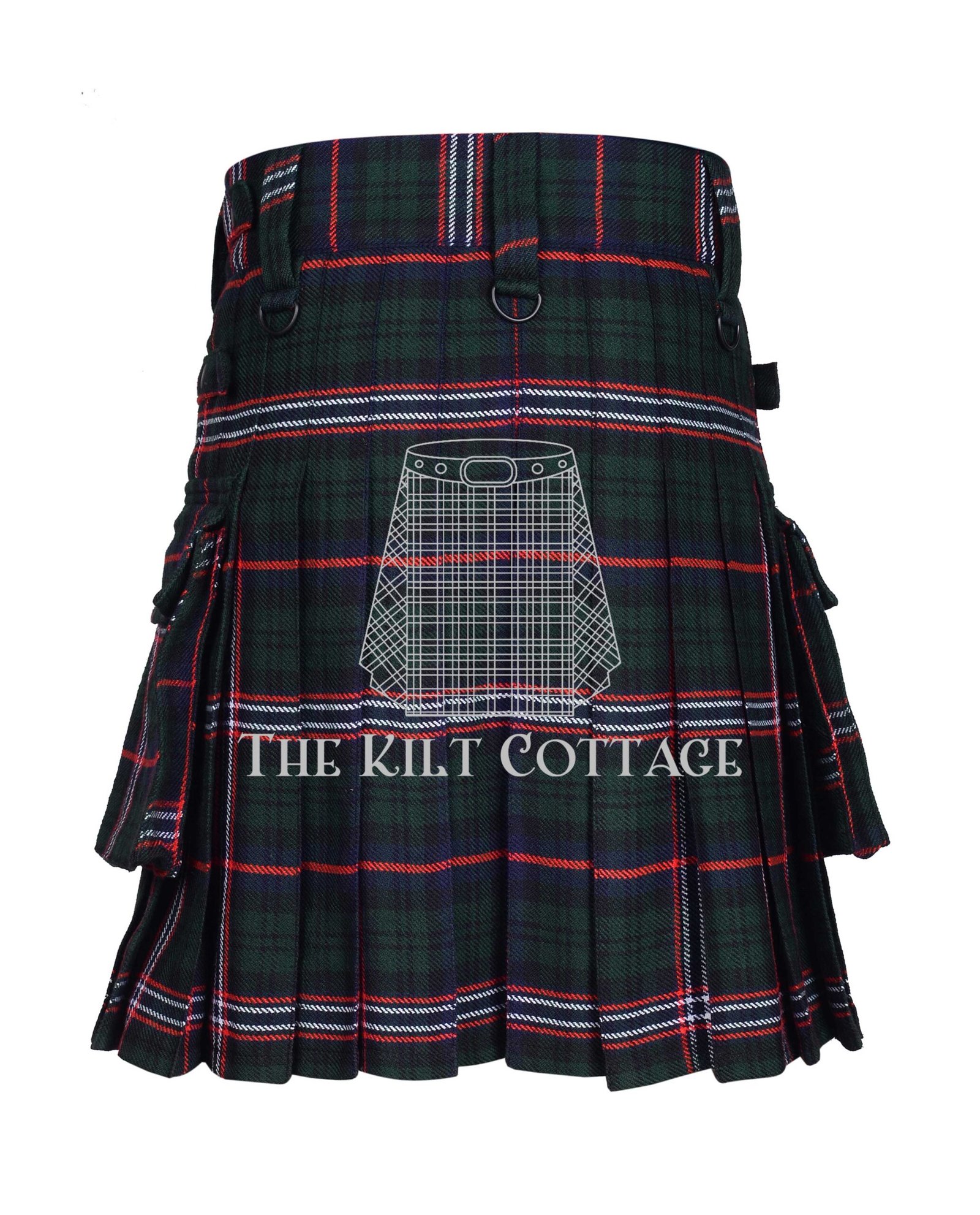 Scottish National Tartan Utility Kilt
