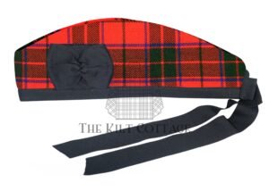 Scottish Rose Tartan Glengarry Cap