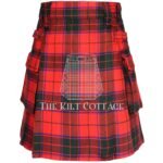 Scottish Rose Tartan Utility Kilt