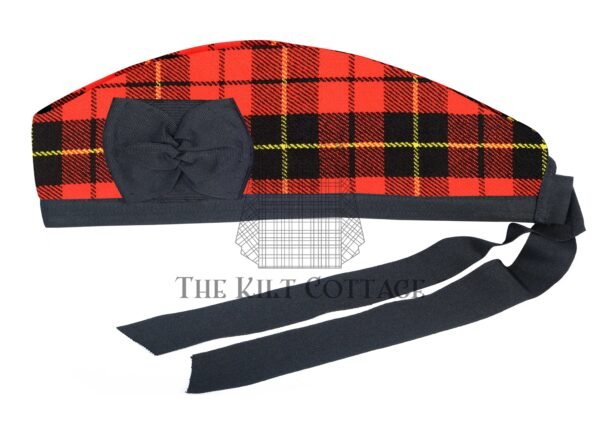 Wallace Tartan Glengarry Cap