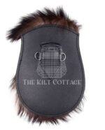 Dark Brown Fox Fur Full Mask Sporran