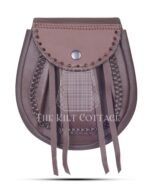Brown Leather Medieval Style Hunting Sporran