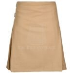 Khaki Wool 8 Yard Kilt