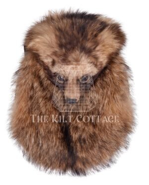 Coyote Fur Full Mask Sporran