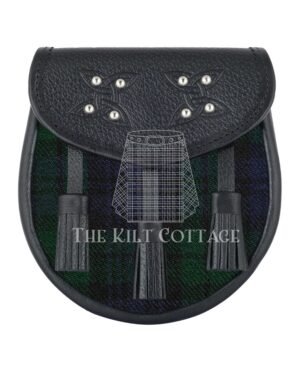 Black Watch Tartan Sporran