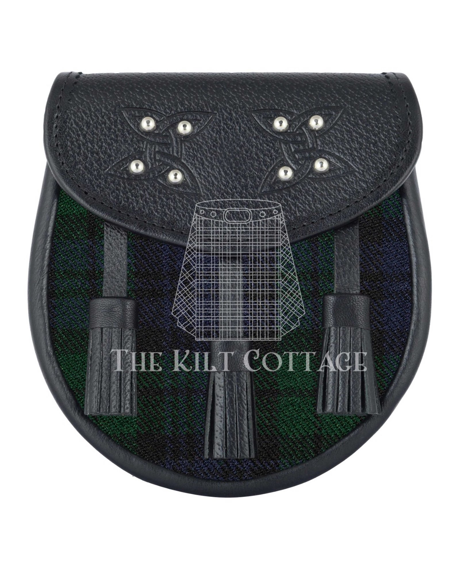 Black Watch Tartan Sporran