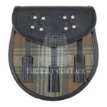 Black watch Weathered Tartan Sporran