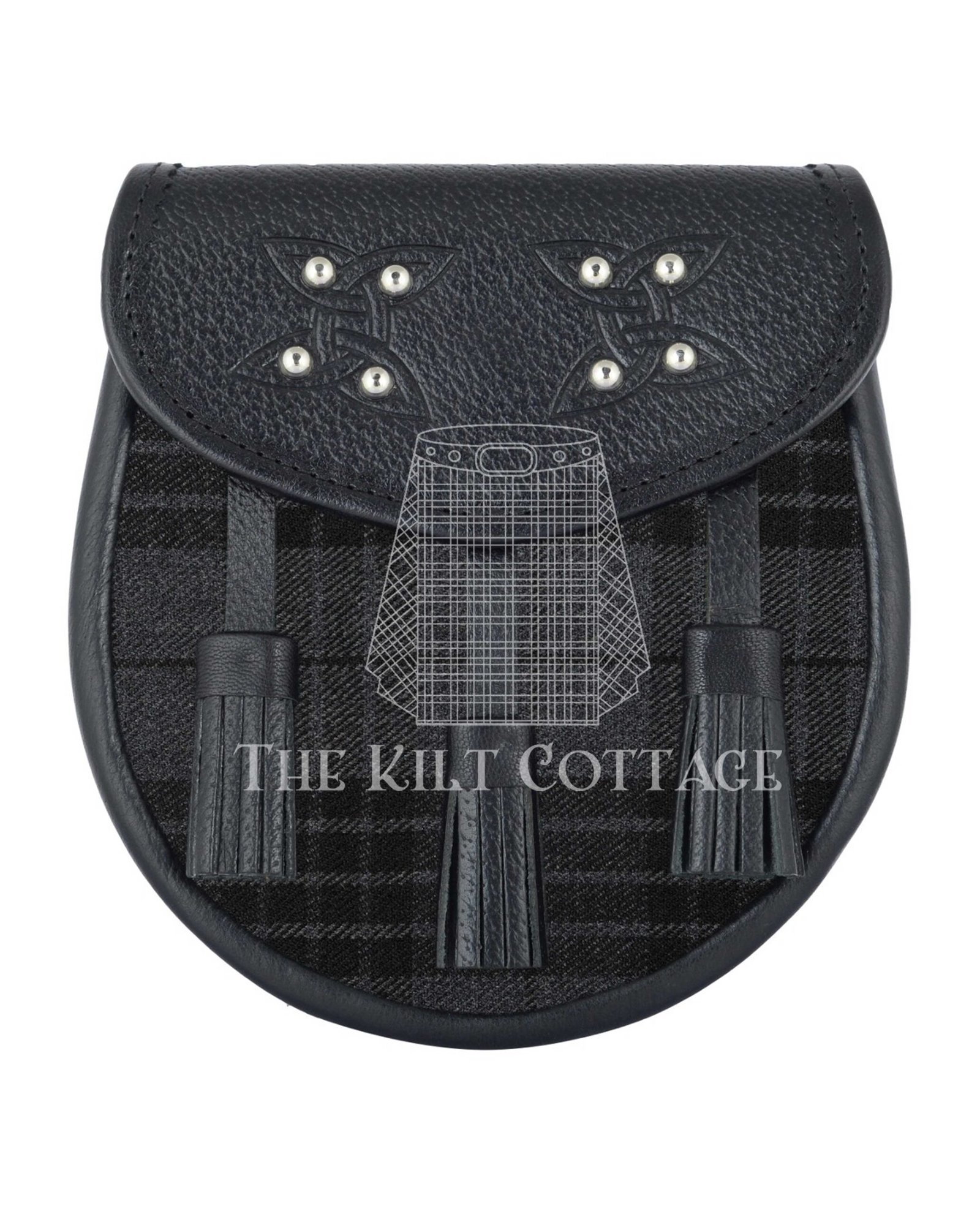 Grey Watch Tartan Sporran