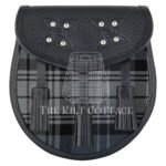 Hamilton-Grey Tartan Sporran